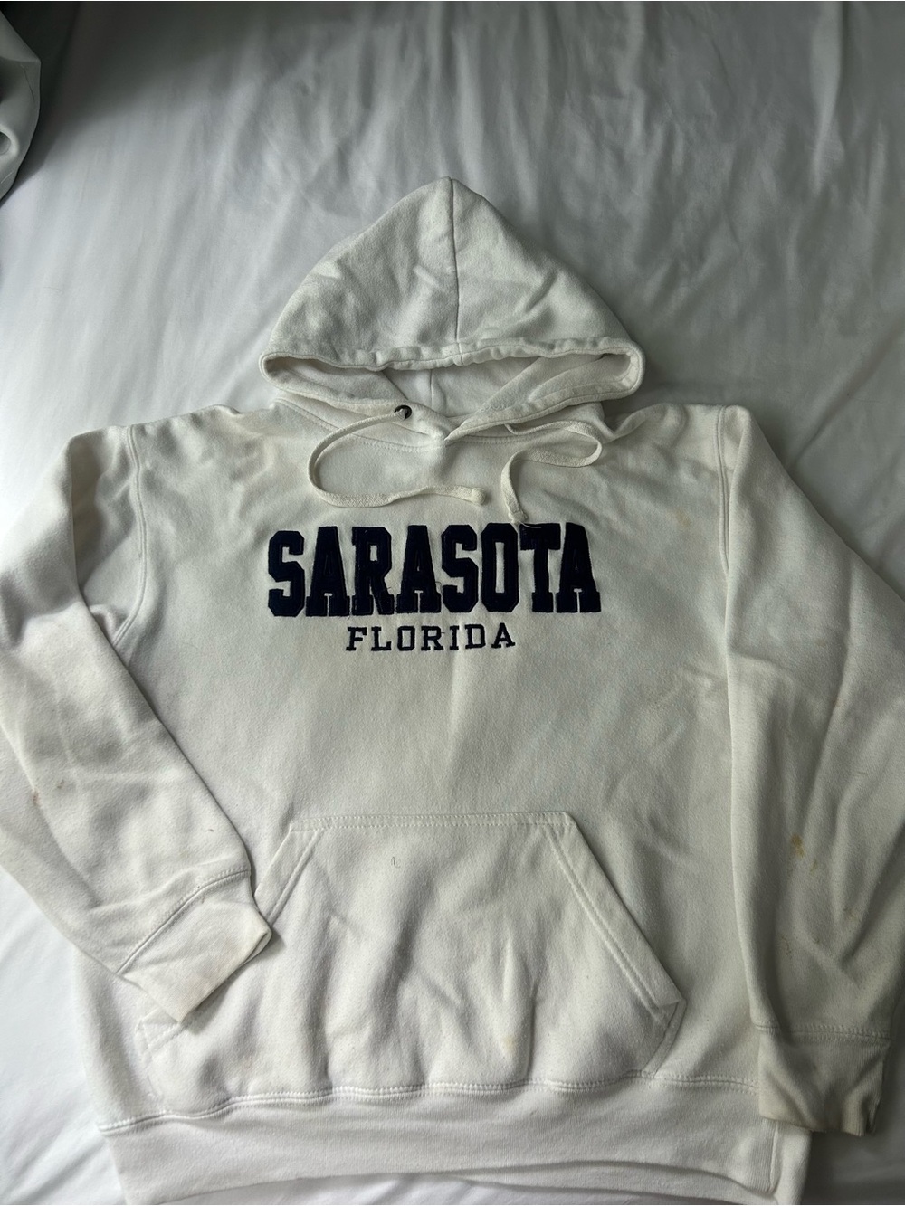 White Sarasota Sweatshirt
